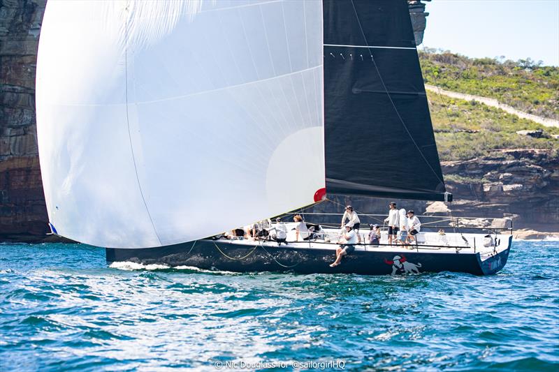 Pallas Capital Gold Cup Act 1 - Matador was slippery in the Sound - photo © Nic Douglass for @sailorgirlHQ