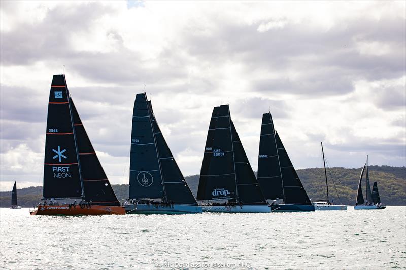 Pallas Capital Gold Cup Act 3 - The line up for the TP52's in Race 5 - photo © Nic Douglass for @sailorgirlHQ