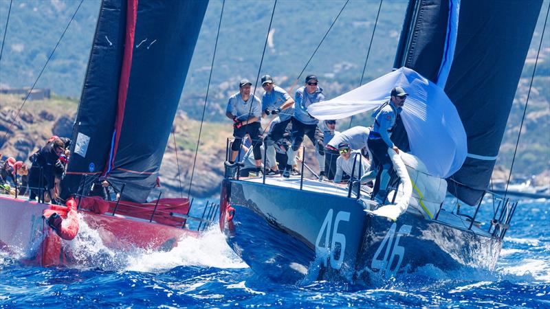 2026 Rolex TP52 Worlds Porto Cervo day 1 - photo © Nico Martinez / 52 Super Series