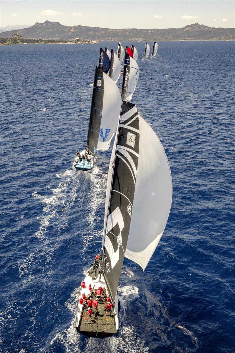 2026 Rolex TP52 Worlds Porto Cervo day 1 - photo © Kurt Arrigo / Rolex