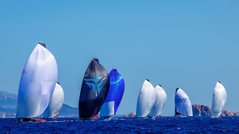 Rolex TP52 World Championship 2026 in Porto Cervo - Day 2 - photo © Nico Martinez / 52 Super Series