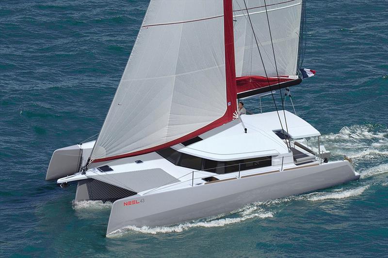 NEEL Trimarans has announced its latest model, the compact NEEL 43 photo copyright Kate Elkington taken at  and featuring the Trimaran class