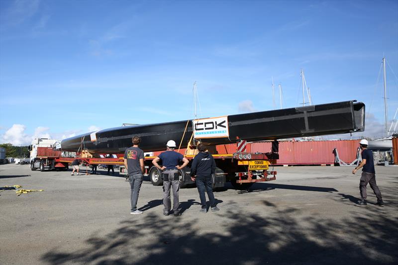 CDK Technologies to construct the main elements of the SVR-Lazartigue Trimaran - photo © B-Philippe - CDK Technologies