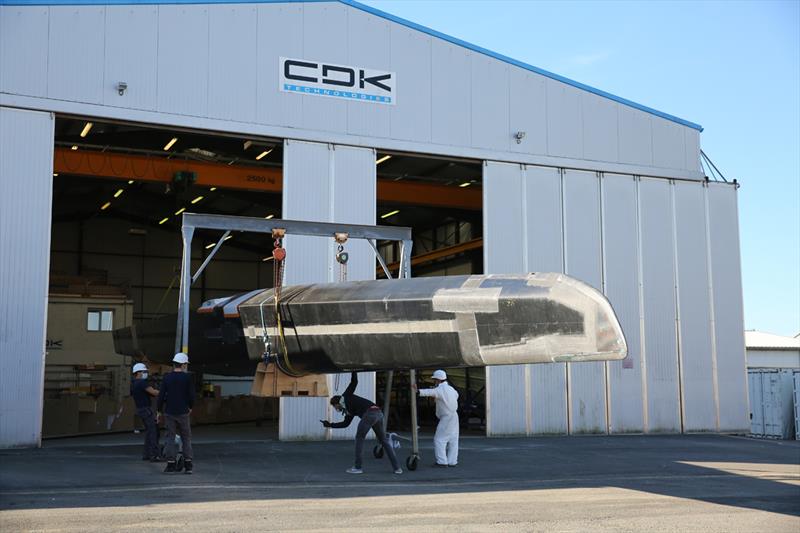 CDK Technologies to construct the main elements of the SVR-Lazartigue Trimaran - photo © B-Philippe - CDK Technologies