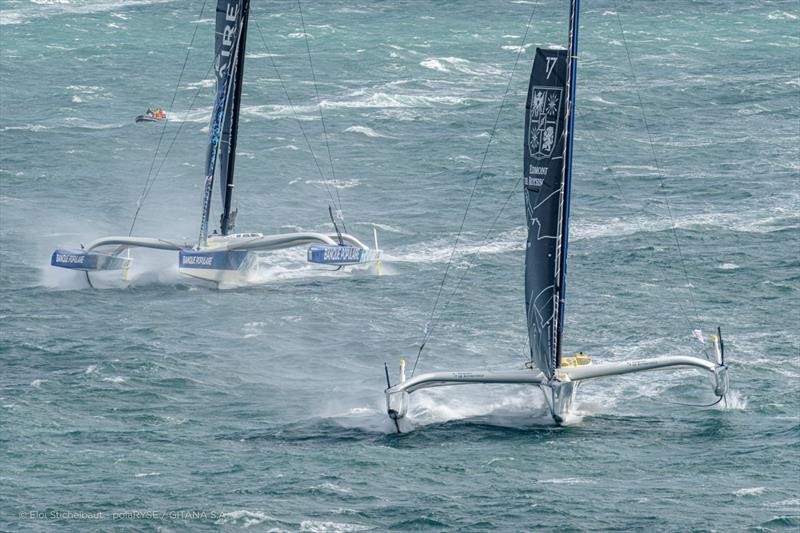 Maxi Edmond de Rothschild at Transat Jacques Vabre photo copyright Eloi Stichelbaut - polaRYSE / Gitana S.A. taken at  and featuring the Trimaran class