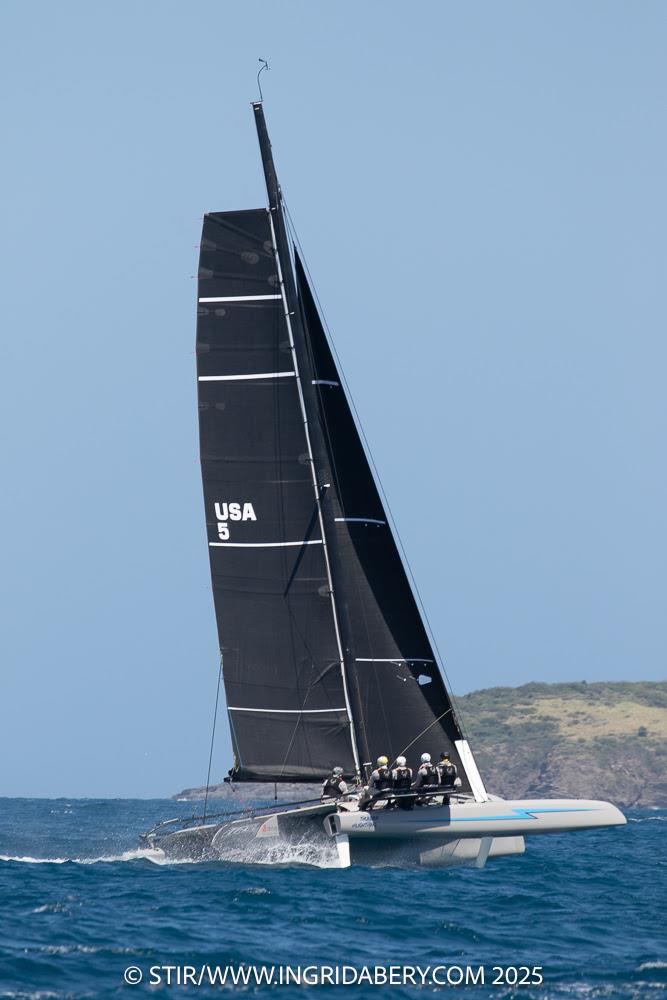Thunder and Lightening win the Multihull class in the Round the Rocks Race - photo © Ingrid Abery / www.ingridabery.com