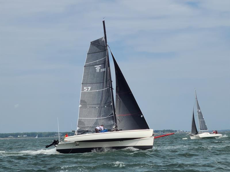 Racecourse action at the 2023 Corsair Nationals, which was hosted by the Beverly Yacht Club and organized by the New England Multihull Association - photo © Images BBMR/NEMA