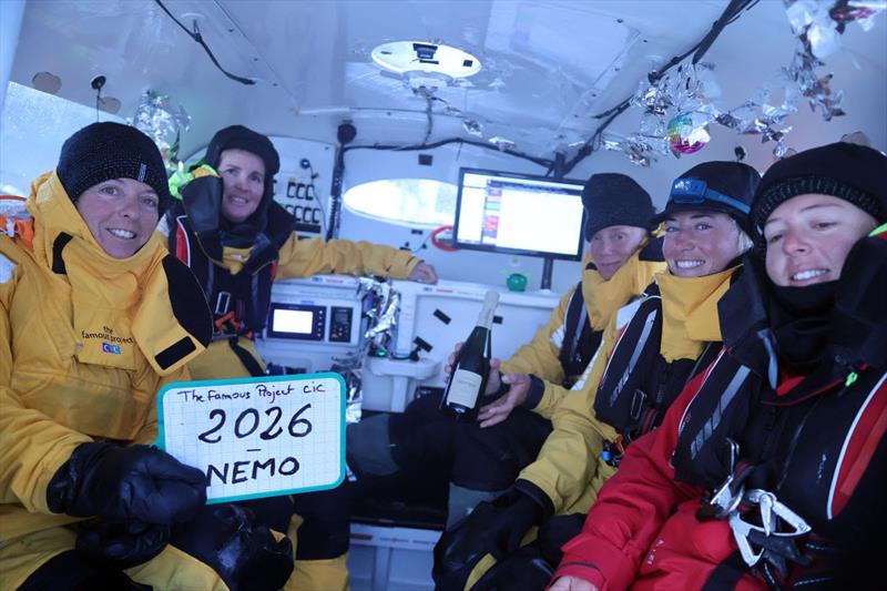 Crossing Point Nemo this morning - The Famous Project CIC Jules Verne Trophy record attempt - Day 33 - photo © The Famous Project CIC