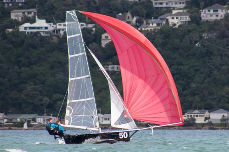 The Fraudster - 12ft Skiff class NZ Nationals - Worser Bay photo copyright 12ft Skiff League taken at Worser Bay Boating Club and featuring the 12ft Skiff class