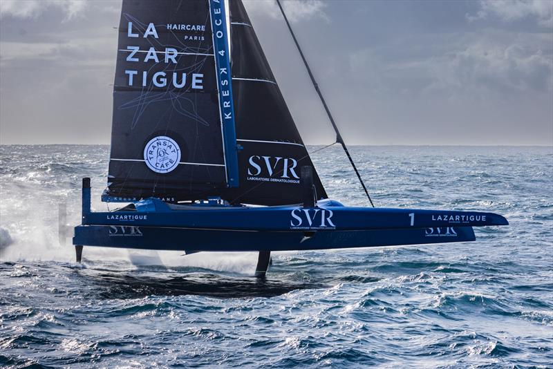SVR Lazartigue during the Transat Café L'or Le Havre Normandie 2025 - photo © Qaptur
