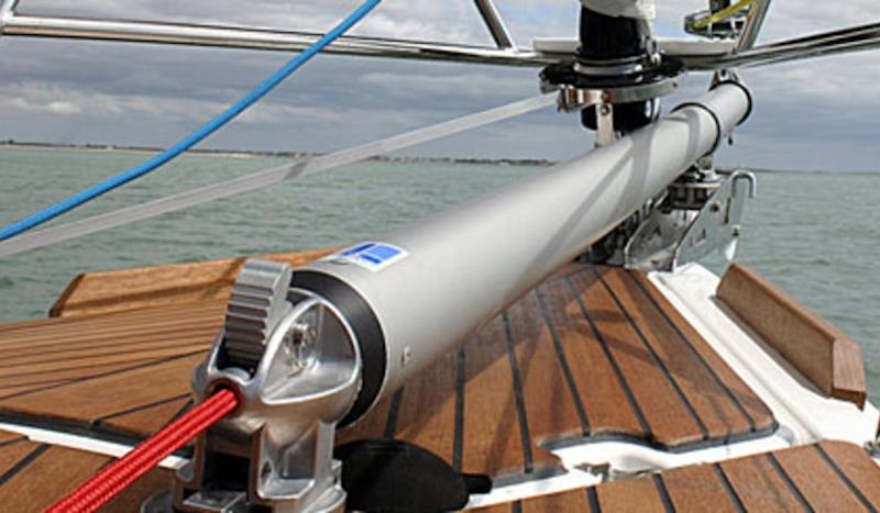 An on-deck bowsprit photo copyright upffront.com taken at  and featuring the  class