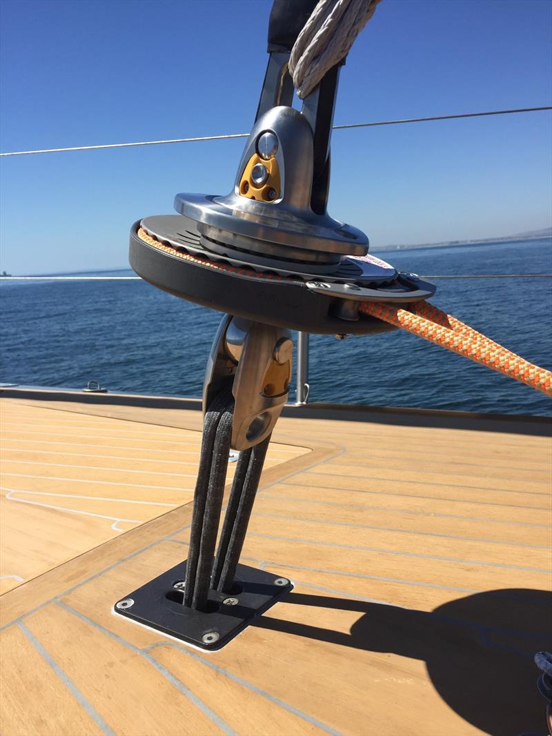 Karver KF Staysail Furler with purchase system photo copyright Karver taken at  and featuring the  class