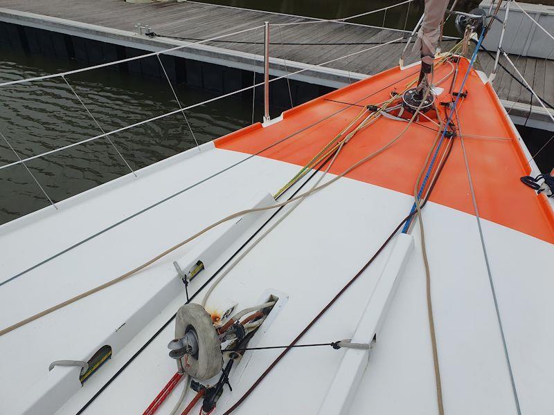 How to improve routing of control lines in an IMOCA? photo copyright Oliver Heer Ocean Racing taken at  and featuring the  class