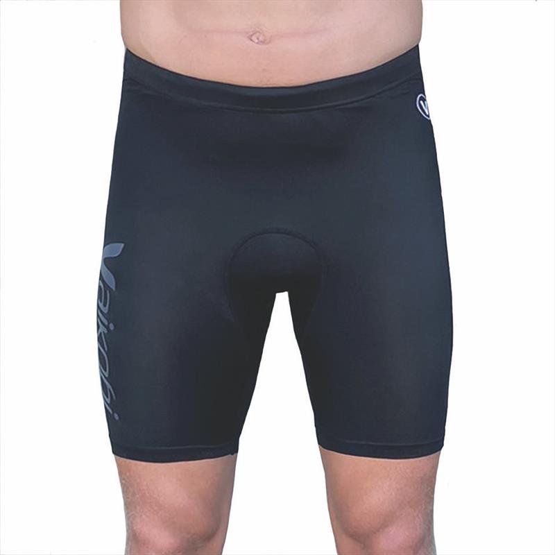 Vaikobi Edge Padded Shorts - front view - photo © Vaikobi