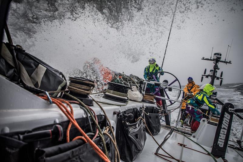 Emily Nagel and her Team AkzoNobel teammates in the 2017/2018 edition of the Volvo Ocean Race - photo © Image courtesy of The Volvo Ocean Race/Konrad Frost