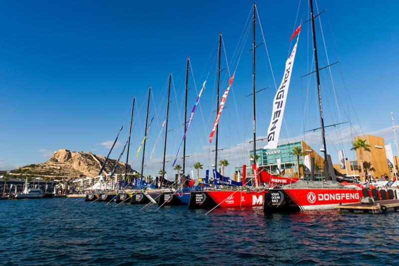 Alicante Stopover. Race Village. 21 October, 2017 photo copyright Pedro Martinez / Volvo AB taken at  and featuring the Volvo One-Design class