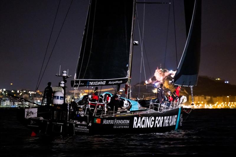 The finish of Leg Two of The Ocean Race Europe, from Cascais, Portugal, to Alicante, Spain photo copyright Sailing Energy / The Ocean Race taken at  and featuring the Volvo One-Design class