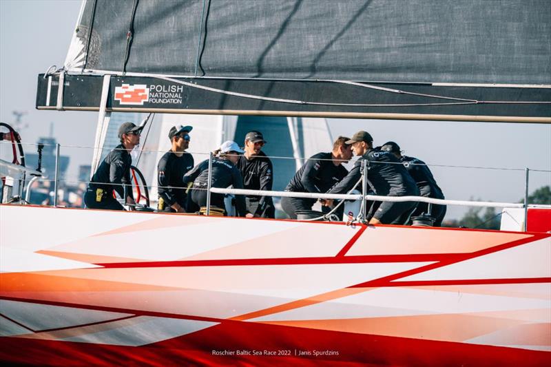 Having a great race - The young sailors from the Polish National Foundation on Volvo 70 I Love Poland, skippered by Grzegorz Baranowski - photo © Janis Spurdzins / www.janisspurdzins.com/sailing