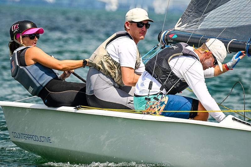 Christopher Alexander/Grace Howie/Ricky Welch win the VX One Class - Bacardi Cup Invitational Regatta 2023 - photo © Martina Orsini