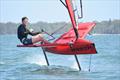 Lachy Vaughan sailed extremely well throughout the event and is one of the up and coming stars in the class - 2020 Australian WASZP Championships © Harry Fisher