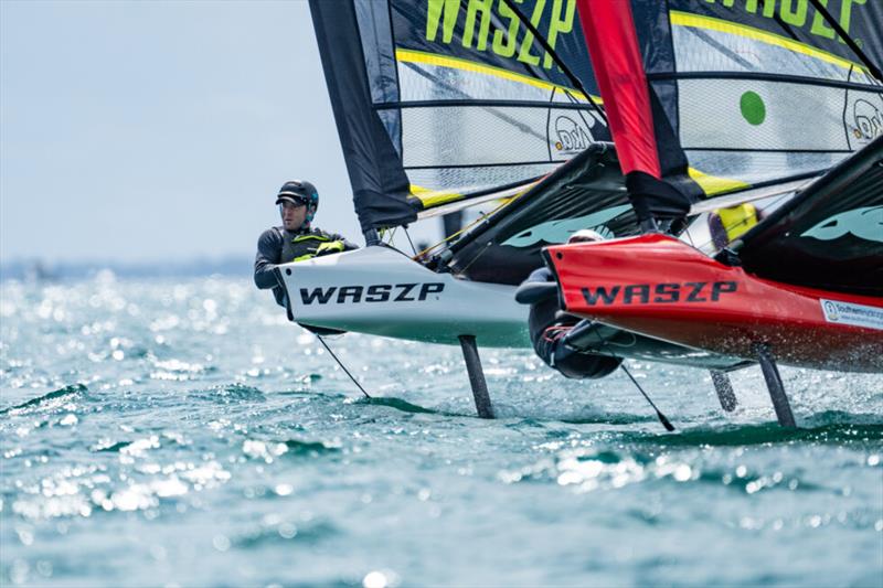 WASZP Games Final Day photo copyright FSR Media House taken at Sorrento Sailing Couta Boat Club and featuring the WASZP class