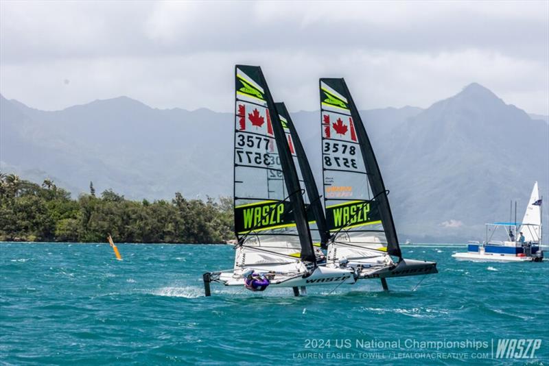 The Canadian Fleet has been steadily growing over the last 3 years underpinned by the WeCANFoil program which will continue! - photo © Lauren Easley Towill / Leialohacreative.com