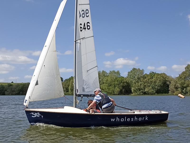 Andy Darby and Paul Rhodes win the Banbury Wayfarer Open photo copyright Neil Firth taken at Banbury Sailing Club and featuring the Wayfarer class