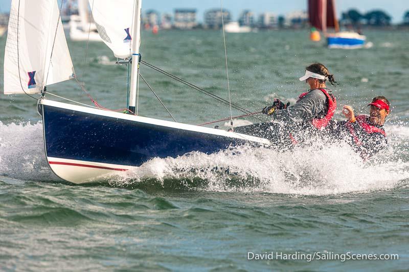 Bournemouth Digital Poole Week 2023 Day 6 photo copyright David Harding / www.sailingscenes.com taken at Parkstone Yacht Club and featuring the Wayfarer class