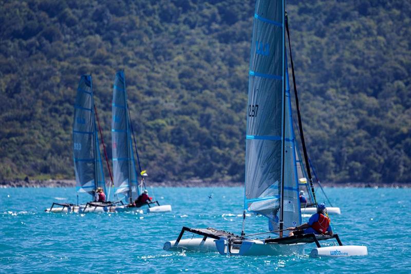 George Owen (foreground) is the standout in the Wetas at Airlie Beach Race Week - photo © Andrea Francolini / ABRW