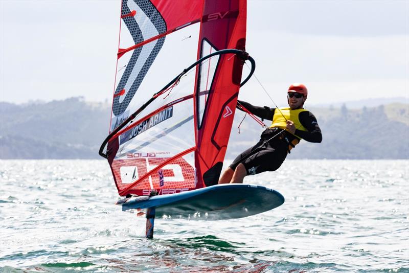 2023 Windfoil Nationals photo copyright Tasman Rowntree taken at Manly Sailing Club and featuring the Windsurfing class
