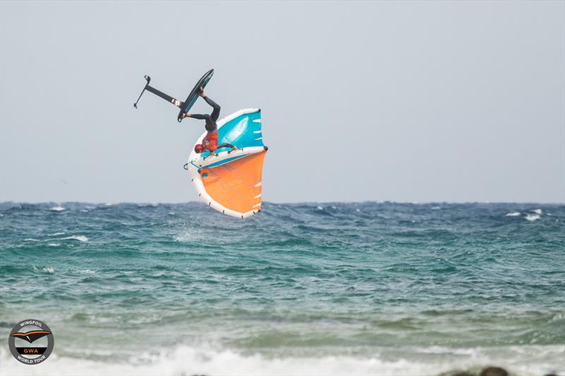 GWA Wingfoil World Cup Lanzarote day 2 photo copyright Svetlana Romantsova taken at  and featuring the Wing Foil class