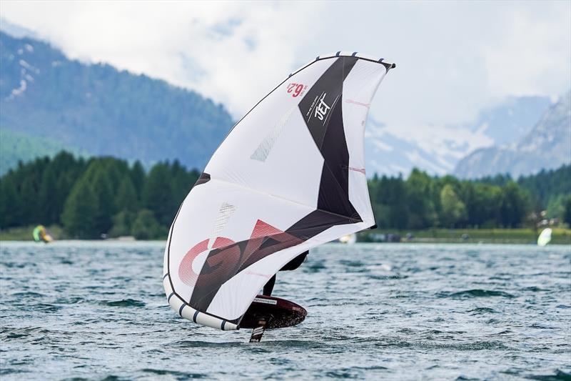 Maddalena Spanu sails her way to marathon victory - Ensis Engadinwing 2024 Formula Wing Europeans day 1 - photo © IWSA Media / Sailing Energy
