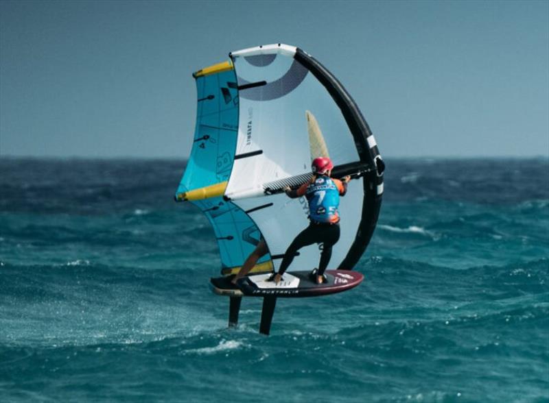 Kylie Belloeuvre and Nia Suardiaz - GWA Wingfoil World Cup Fuerteventura - photo © Samuel Cardenas