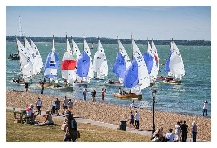 Action in the XOD class - Cowes Week 2022 - photo © Martin Allen / CWL