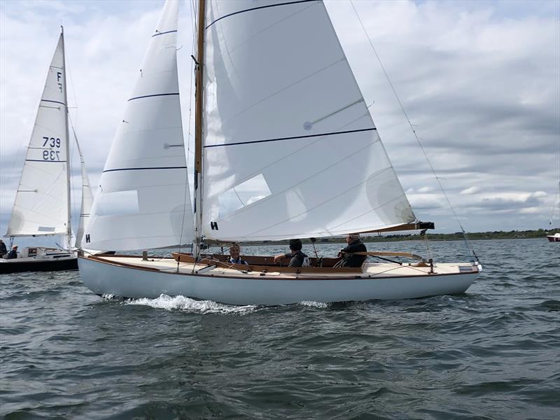 Barry and Carol Dunning's Crumpet with Ben McGrane photo copyright Rory Paton taken at Royal Lymington Yacht Club and featuring the XOD class