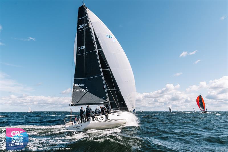 FORMULA X showing Gold medal-winning form in Class B - 2025 Garmin ORC World Championship - photo © Janis Spurdzins