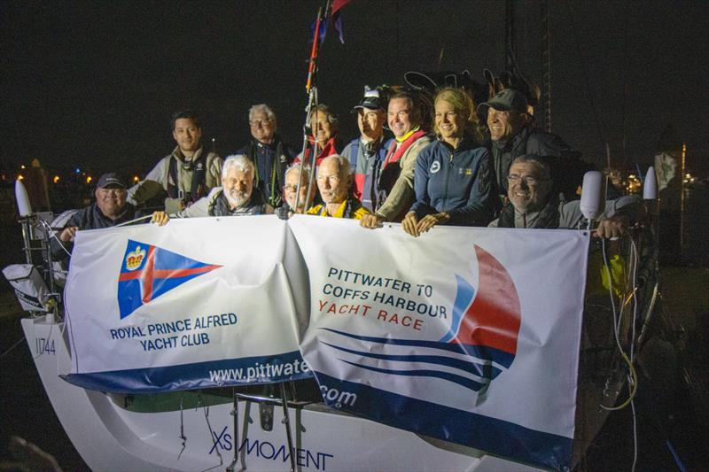 XS Moment (Xp 44) takes Line Honours in the Pittwater to Coffs photo copyright X-Yachts Australia taken at Royal Prince Alfred Yacht Club and featuring the  class