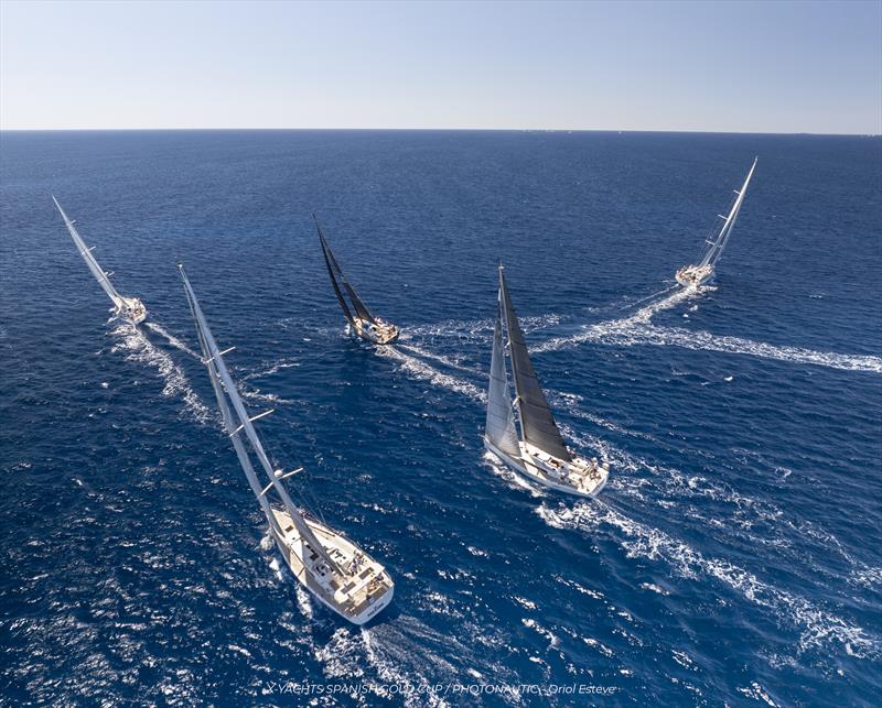 Upwind on day 1 of the inaugural X-Yachts Spanish Gold Cup - photo © Oriold Esteve / www.photonautic.com