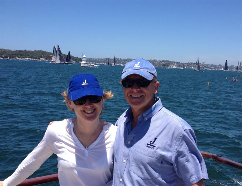 Ray and Sandra Entwistle - photo © Yachtspot