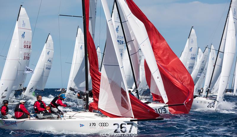 The awesome J70 photo copyright Kurt Arrigo taken at  and featuring the  class