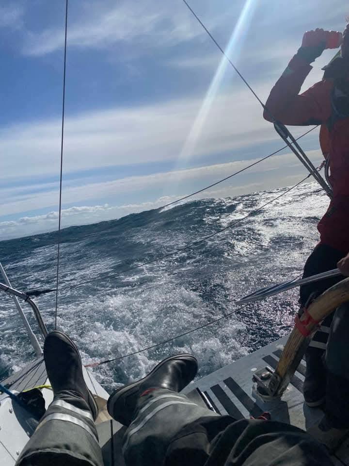 Big following seas 4m+ during the 2024 L2H - photo © Rob Cumine