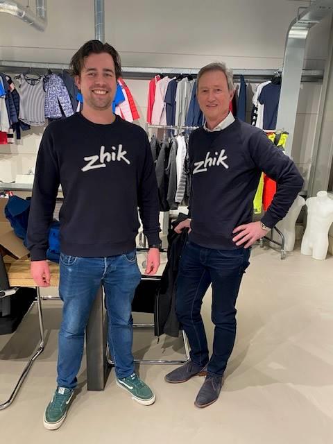 Kubus Sports Zhik team (l-r) Teun Rovers and Arjan Bakker photo copyright Zhik taken at  and featuring the  class